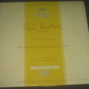 Bartok Dance Suite Divertimento for String Orchestra DGG LPM 18153 TULIPS LP