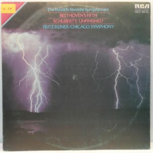 Beethoven – Fifth / Schubert – Unfinished Symphony Fritz Reiner / Chicago RCA