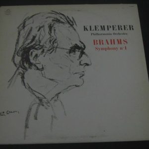 Brahms Symphony No.1 Klemperer Angel S 35481 lp