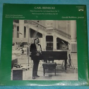 Carl Reinecke Piano Concertos Van Remoortel Gerald Robbins Genesis ‎GS 1034 LP