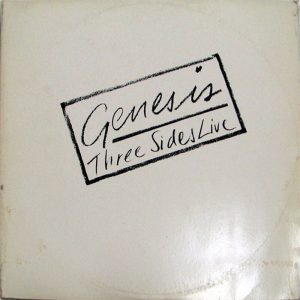GENESIS – Three Sides Live 2 LP Set gatefold cover RARE ISRAEL ISRAELI PRESS