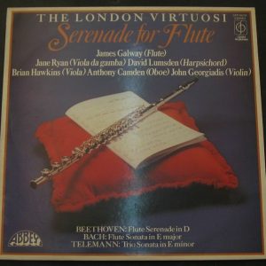 James Galway – Serenade For Flute Beethoven / Bach / Telemann CFP 40318 lp