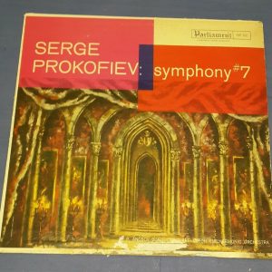 Prokofiev Symphony No. 7 Nikolai Anosov   Parliament PLP-122 LP 1960