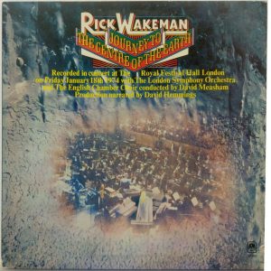 Rick Wakeman – Journey To The Centre Of The Earth LP Prog Symphonic Rock 1974