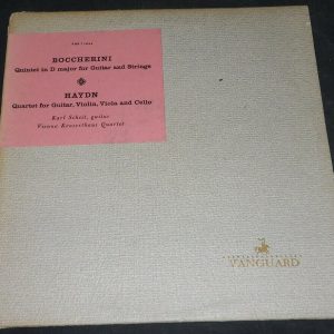 Scheit / Vienna Konzerthaus Quartet  Boccherini / Haydn Vanguard VRS-1044 lp