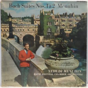 Yehudi Menuhin / Bath Festival Chamber Orchestra – Bach Suites Nos 1 & 2 HMV LP