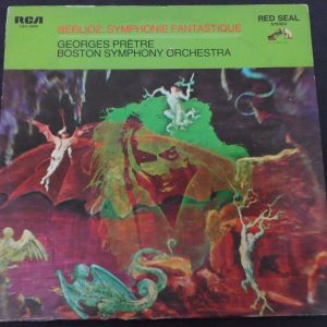 Berlioz ‎– Symphonie Fantastique Georges Pretre RCA LSC-3096 USA 1969 lp EX