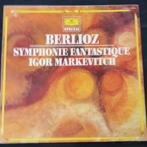 Berlioz – Symphonie Fantastique Markevitch DGG 2544 013 lp EX