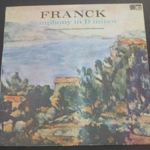 FRANCK D Minor Symphony , Brochstain SAGA FID 2047 lp 1967