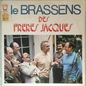 Les Freres Jacques – Le Brassens Des Freres Jacques LP 1977 France Chanson