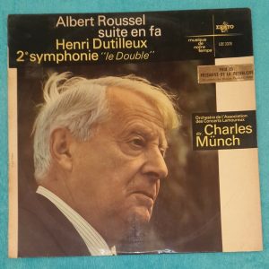 Roussel / Dutilleux – Suite In F / 2nd Symphony Charles Munch Erato LDE LP EX