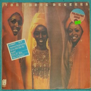 The Three Degrees – The Three Degrees LP 1973 Israel Pressing Disco Funk