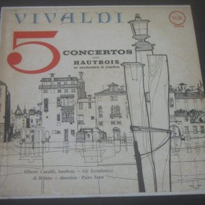 Alberto Caroldi / Vivaldi : 5 Oboe Concertos Piero Santi VOX PL 10720 LP