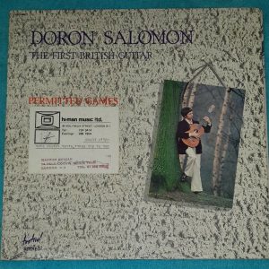 Doron Salomon ‎- The First British Guitar – Permitted Games ‎FLD 662 LP EX