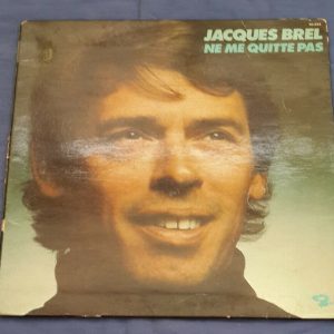 Jacques Brel  – Ne Me Quitte Pas Barclay 90.022 LP Chanson