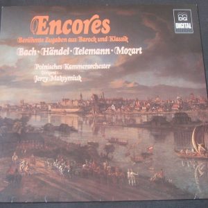 Maksymiuk – Encores : Bach Handel Mozart Telemann MD + G G 1181 Digital lp EX