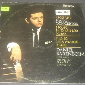 Mozart – Piano Concertos , Barenboim ASD 2318 LP