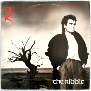 Nik Kershaw – The Riddle LP 1984 Israel Pressing MCA 80’s Hit + lyrics sheet