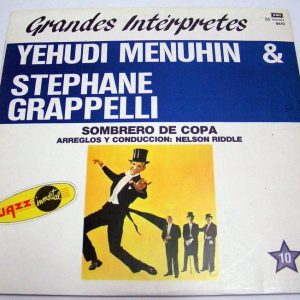 Yehudi Menuhin & Stephane Grappelli – Sombrero De Copa LP Violin Jazz RARE