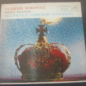 BEETHOVEN Concerto No. 5 Emporer Horowitz / Reiner RCA LM 1718 LP 50’s