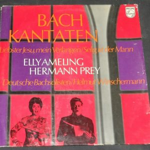 Bach Cantatas  Elly Ameling, Hermann Prey Winschermann ? Philips 6500 080 lp