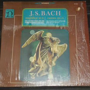 Bach ?- Magnificat In D. / Cantata No. 51. Ristenpart Nonesuch H-71011 LP EX