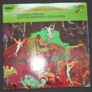 Berlioz Symphone Fantastique , Georges Pretre , Boston . RCA LSC 3096 lp 1969