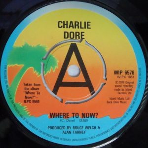 Charlie Dore ‎– Where To Now?  Fear Of Flying 7″ single 1979 soft rock pop UK