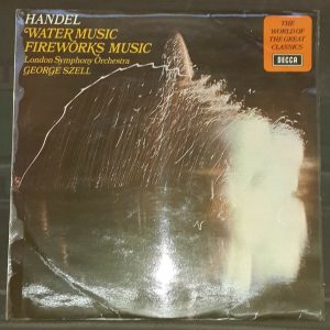 Handel : Water Music / Royal Fireworks Szell Decca SPA 120 lp EX