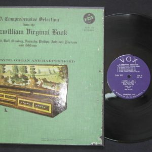Joseph Payne – Fitzwilliam Virginal Book VOX 3LP Box Organ / Harpsichord