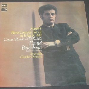 MOZART – PIANO CONCERTOS – BARENBOIM HMV EMI ASD 2838 LP