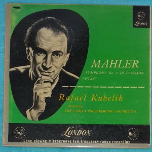 Mahler Symphony No. 1 Kubelik London LL 1107 LP