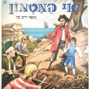 Robert Louis Stevenson – Treasure Island – Israel Hebrew Version 12″ LP Record