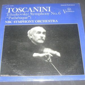 Tchaikovsky – Symphony No. 6 Pathetique Toscanini RCA VIC 1268 lp EX