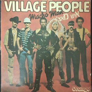 Village People – Macho Man LP Disco 1978 Rare Israel Pressing ORANGE OCAN 1003